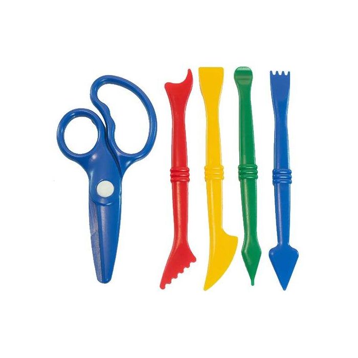 Juego Miniland Set De 5 Accesorios Para Pasta Blanda 14Cm (Set de 6)