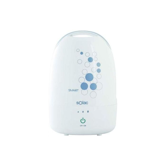 HUMIDIFICADOR SOLAC HU1059 SMART - DEPOSITO 3L - 3 NIVELES INTENSIDAD - CONTROL ELECTRONICO TACTIL - SILENCIOSO/BAJO CONSUMO 0 HUMIDIFICADOR SOLAC HU1059 SMART - DEPOSITO 3L - 3 NIVELES INTENSIDAD - CONTROL ELECTRONICO TACTIL - SILENCIOSO/BAJO CONSUMO 0