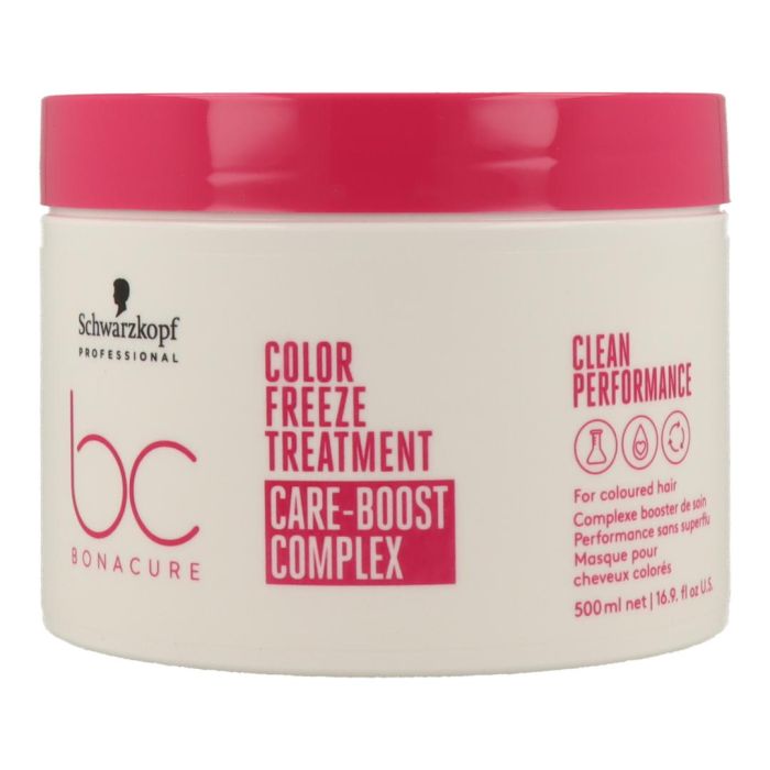 Schwarzkopf Bonacure Color Freeze Tratamiento Care Boost para Cabello Tinturado - Mascarilla Protectora del Color 500ml