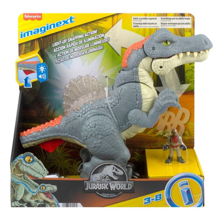 Spinosaurus Jurassic World Imaginext Hml41 Mattel 1