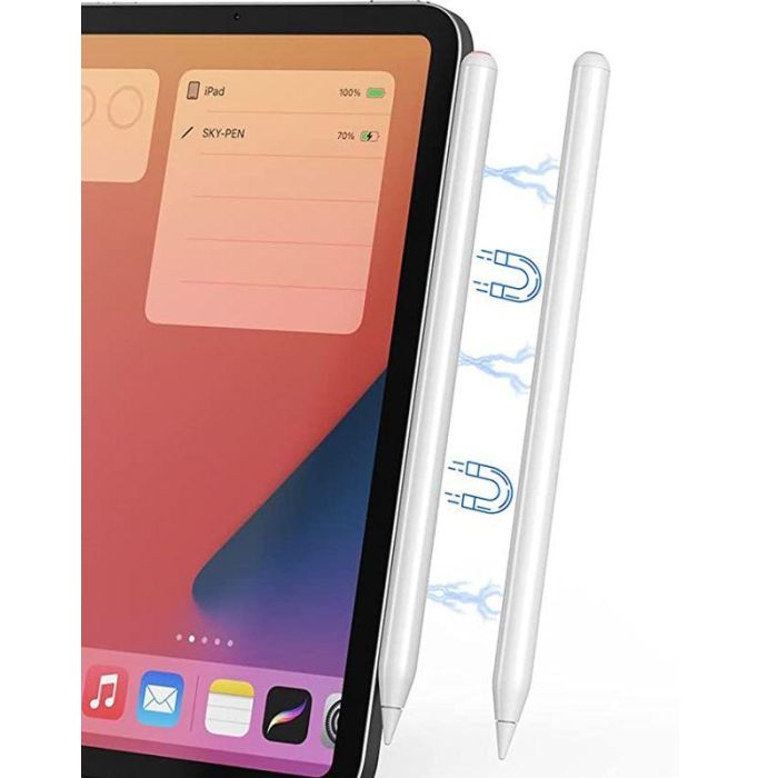 eSTUFF Lápiz óptico activo para iPad Pro, iPad Air y iPad mini - Precisión para Dibujar, Notas y Edición con Carga Magnética 1 eSTUFF Lápiz óptico activo para iPad Pro, iPad Air y iPad mini - Precisión para Dibujar, Notas y Edición con Carga Magnética 1