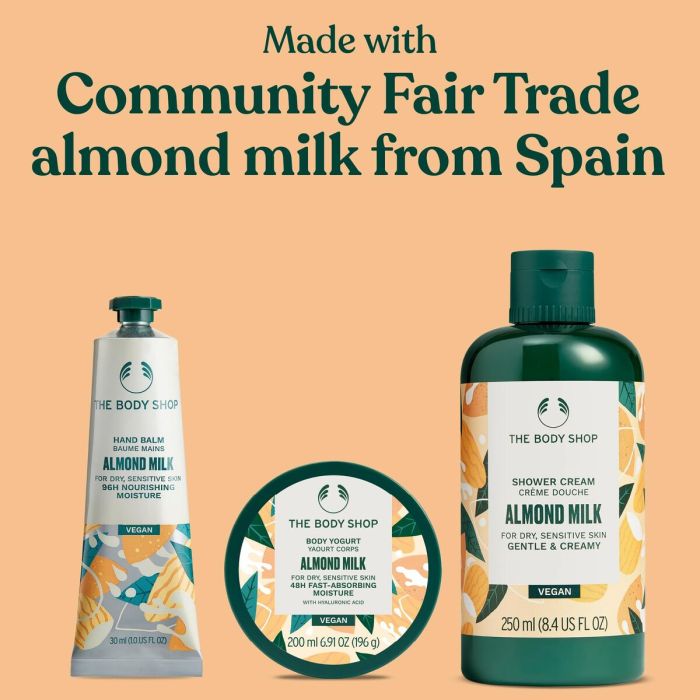 Set de Cosmética Mujer The Body Shop ALMOND MILK 1