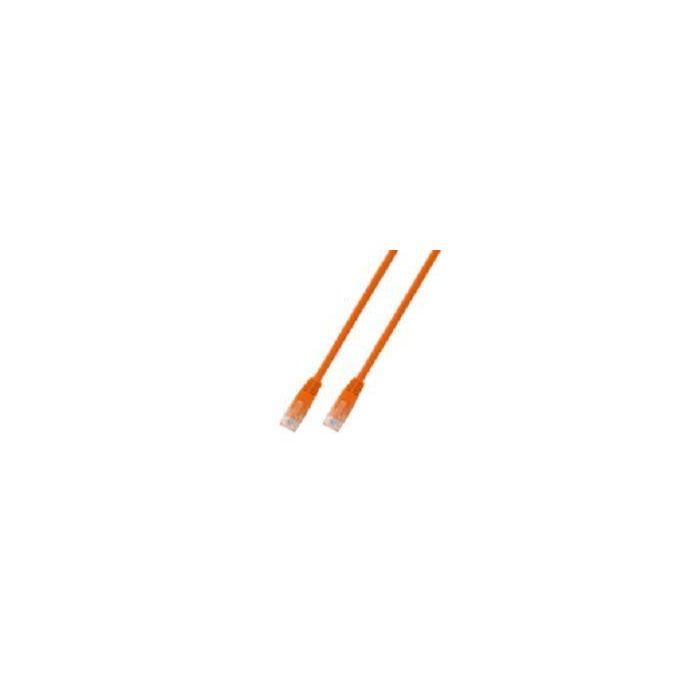 MicroConnect Cable de Red CAT5e U/UTP 1.5m Naranja para Conectar Dispositivos, Probado a 100MHz