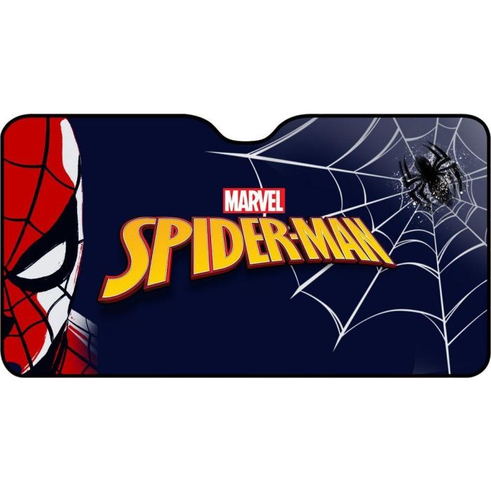 Marvel Parasol Delantero Spiderman CZ11175 para Coche, 130x70 cm, con Ventosas de Fijación, Máxima Protección Solar y Homologado UE. Marvel Parasol Delantero Spiderman CZ11175 para Coche, 130x70 cm, con Ventosas de Fijación, Máxima Protección Solar y Homologado UE.