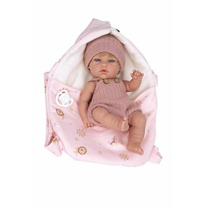 Muñeca elegance 30 cm natal rosa c/portabebe (cuerpo vinyl, sexo niña) Muñeca elegance 30 cm natal rosa c/portabebe (cuerpo vinyl, sexo niña)