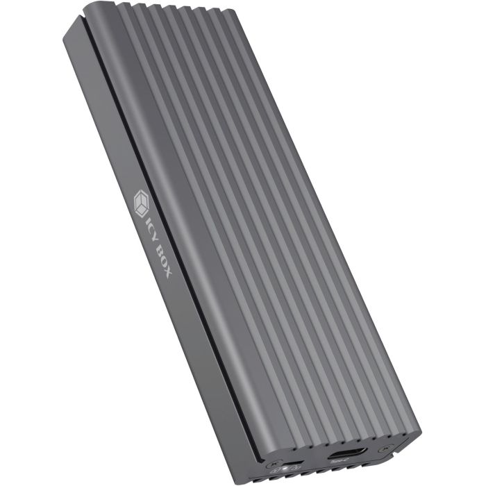 ICY BOX IB-1817M-C31 Caja Externa para M.2 NVMe SSD, USB-C 3.1 Gen 2 (10 Gbit/s) Aluminio 4