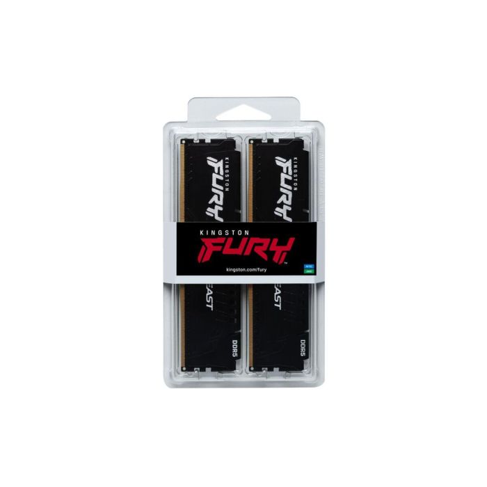 Kingston FURY Beast Memoria RAM DDR5 16GB (2x8GB) 5200 MT/s CL36 PC Gaming Overclocking | Compatible Intel XMP 3.0 & AMD EXPO 10 Kingston FURY Beast Memoria RAM DDR5 16GB (2x8GB) 5200 MT/s CL36 PC Gaming Overclocking | Compatible Intel XMP 3.0 & AMD EXPO 10