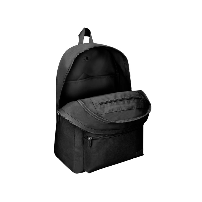 Liderpapel Core Mochila con Compartimento Lateral Elástico Negro 15 L 400x125x300 mm 6