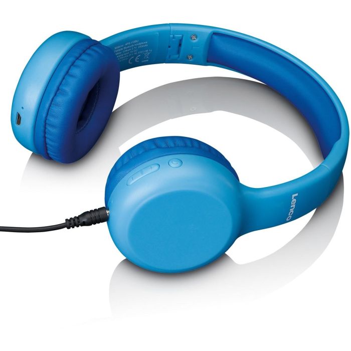 LENCO HPB-110BU - Faltbare Bluetooth-Kopfhrer fr Kids. blau 6 LENCO HPB-110BU - Faltbare Bluetooth-Kopfhrer fr Kids. blau 6