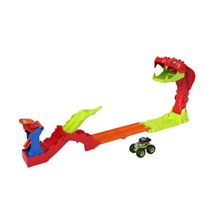 Pista hot wheels monster trucks mordedura de serpiente 31x36x9 cm 1 Pista hot wheels monster trucks mordedura de serpiente 31x36x9 cm 1
