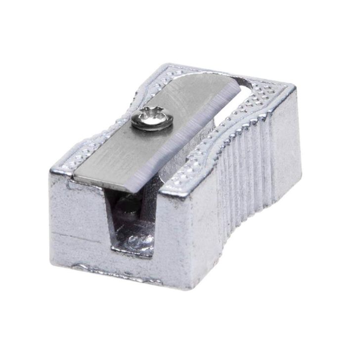 Sacapuntas Q-Connect Metalico Rectangular 1 Uso 20 unidades 1