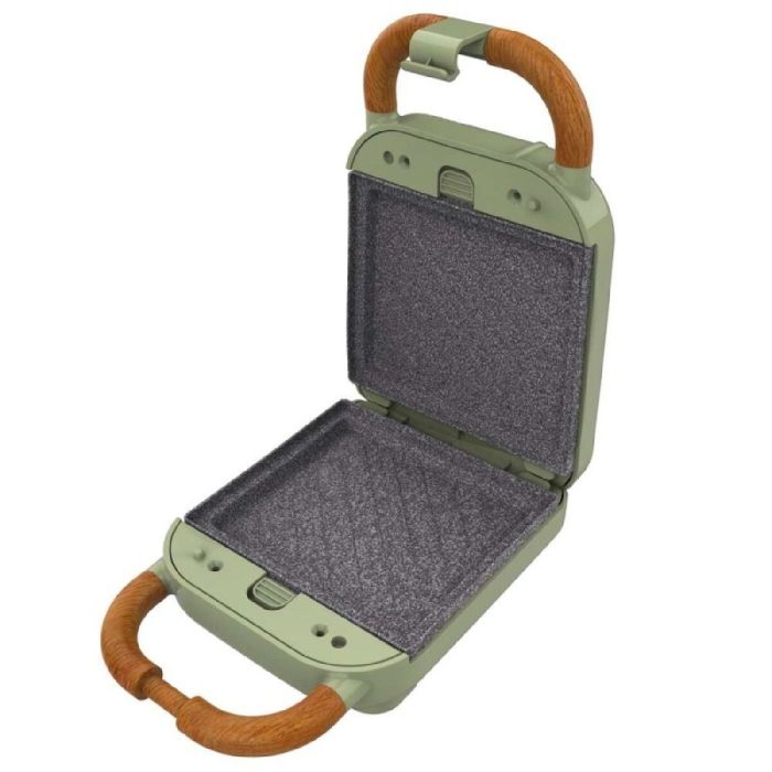 Sandwichera Cecotec Rock'nToast Retro One 600 W 700 W Verde 2