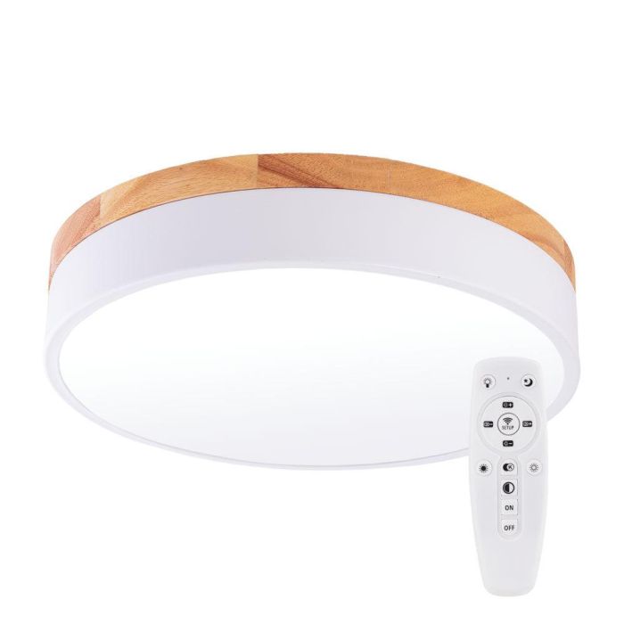 Plafón LED 24W 2493Lm Mando a Distancia (Intensidad-CCT) 10.000H [HO-CCT-DL24W] 1