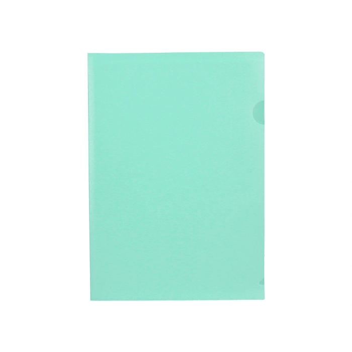 Liderpapel Dossier Uñero Polipropileno DIN A4 Verde Manzana Opaco Capacidad 20 Hojas 1