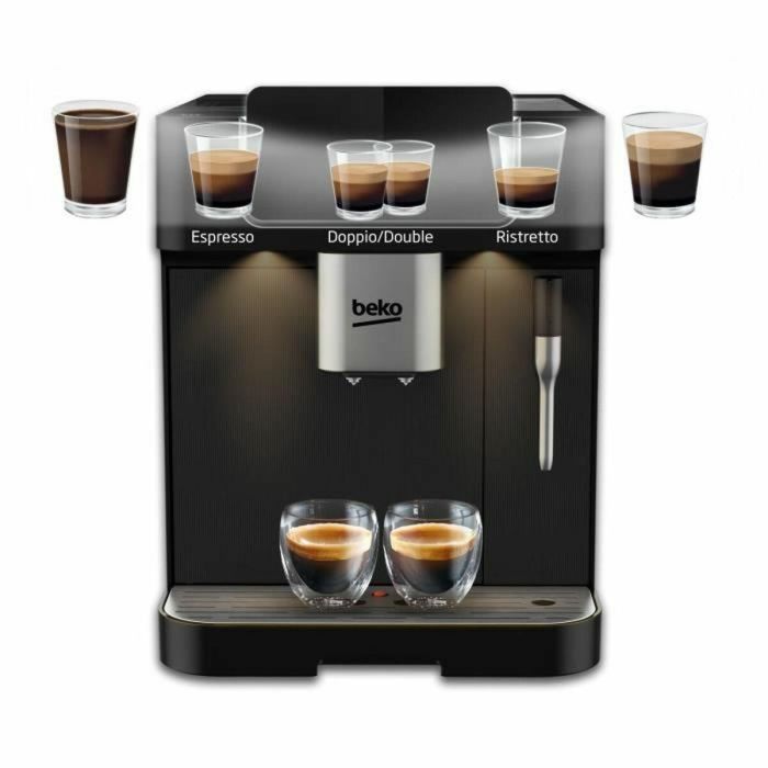 Beko CEG7302B Cafetera con Molinillo 1350 W 19 Bares Negra 1 Beko CEG7302B Cafetera con Molinillo 1350 W 19 Bares Negra 1