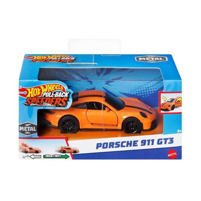 Coche retrofricción hot wheels metalico a escala 1:43 con función interactiva mod. sdos. - modelos surtidos