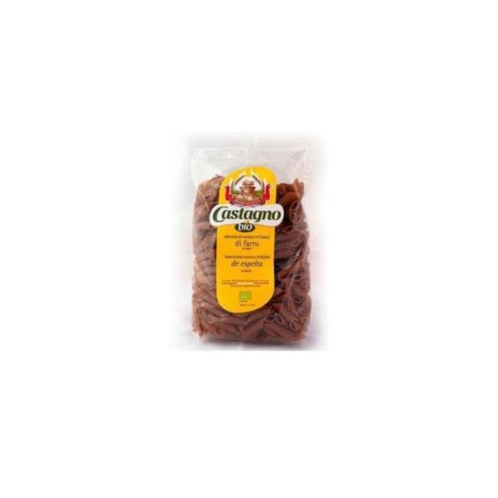 CASTAGNO Macarrones de Espelta Dicoccum Integral Ecológicos 500g