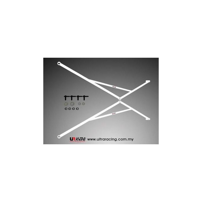 Ultra Racing Refuerzo de Chasis 2X 3-Point Floor Bars para Honda Civic 96-00 URSD6-685