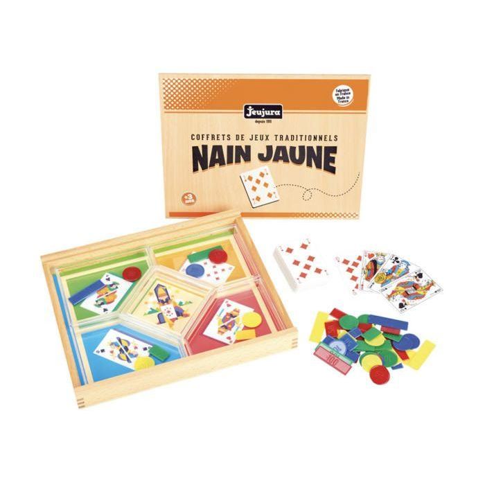 JEUJURA Juego de la enana amarilla - Caja de madera 1 JEUJURA Juego de la enana amarilla - Caja de madera 1