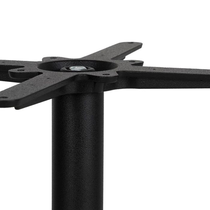 Patas para Mesa Negro Hierro Salón 62 X 62 X 72 cm