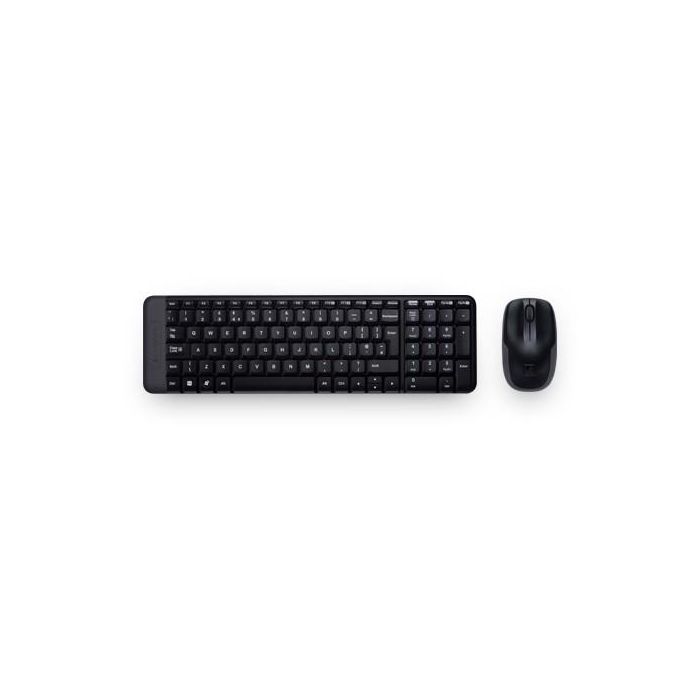 Logitech Teclado y Ratón Inalámbricos Mk220 - K220 + M150 1 Logitech Teclado y Ratón Inalámbricos Mk220 - K220 + M150 1