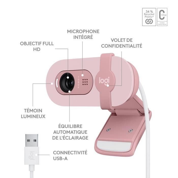 Webcam Logitech Brio 100 5