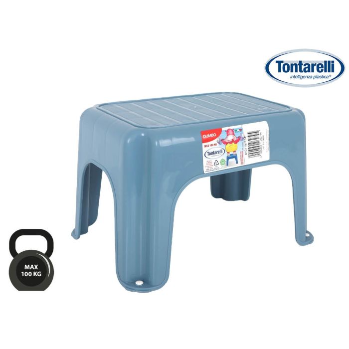 Taburete Dumbo Azul 29x21x18 cm - Inde (6 Unidades) Taburete Dumbo Azul 29x21x18 cm - Inde (6 Unidades)