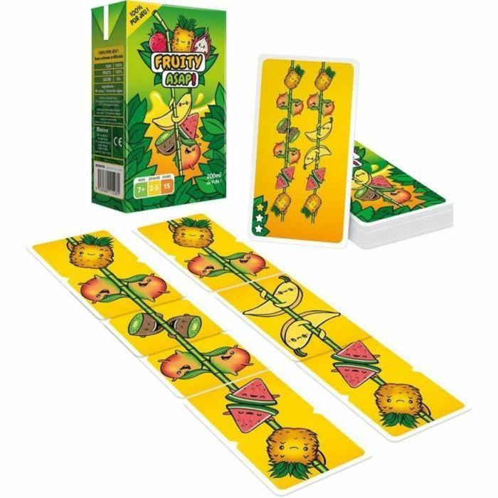 Asmodee AUC1706829260328 Fruity Asap: Juego de velocidad, +7 años 2