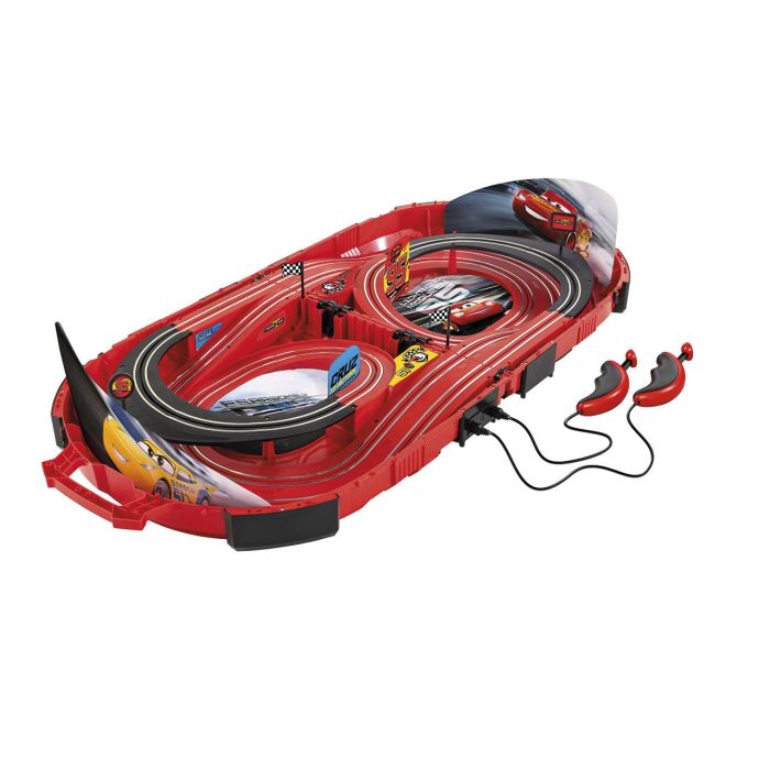 Carrera Set de Pista de Carreras Disney Pixar Cars Speed Arena 2,77m para Niños +3 Años 2 Carrera Set de Pista de Carreras Disney Pixar Cars Speed Arena 2,77m para Niños +3 Años 2