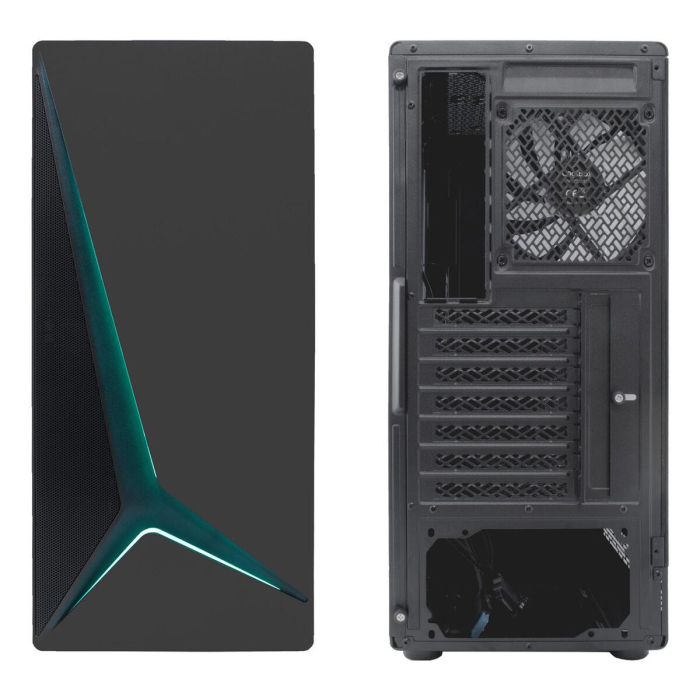 Coolbox GA450 Star Light ARGB Caja Ordenador Gaming ATX Negra con Cristal Templado y Ventilador ARGB 12
