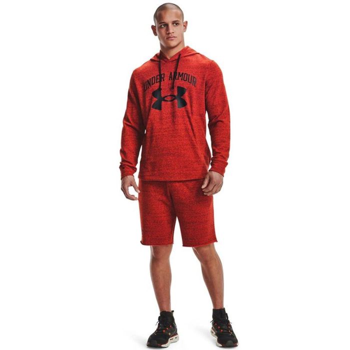 Sudadera con Capucha Hombre Under Armour Rival Terry Rojo 1