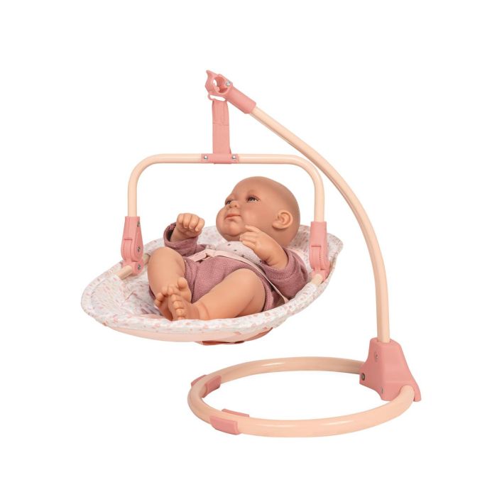Decuevas Trona Columpio Tulipe 3 en 1 para Muñecas hasta 50 cm, 30x31x60 cm - Juguete Infantil +3 Años 3
