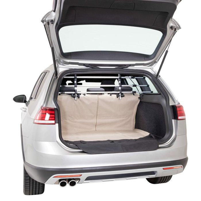 Funda Protectora de Coche para Mascotas Trixie Negro Beige 180 x 130 cm
