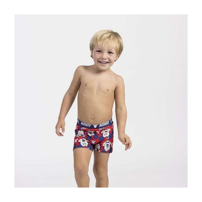 Cerdá Boxer de Baño para Niño Mickey Mouse Talla 5 años Color Rojo 2