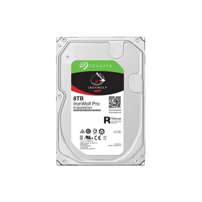 Seagate Disco Duro IronWolf Pro 8TB 3.5" SATA III 256MB ST8000NT001 3
