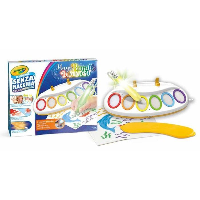 Colorea sin manchas color wonder pincel mágico luminoso 28,5x33x7,3 cm Colorea sin manchas color wonder pincel mágico luminoso 28,5x33x7,3 cm