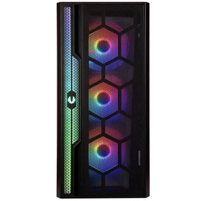 Caja PC - BITFENIX - Apollo ARGB - Sin fuente de alimentación - Semitorre - Formato ATX - Negra 1