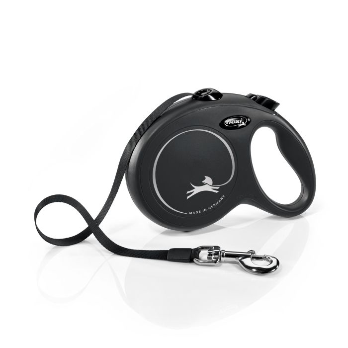 Correa Flexi New Classic L Cinta 5M Negro 1 Correa Flexi New Classic L Cinta 5M Negro 1