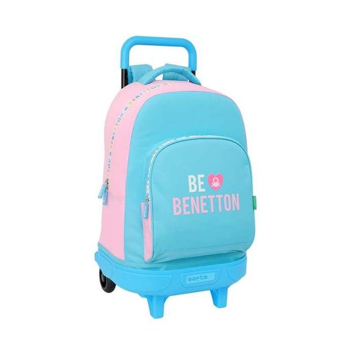 Mochila Safta Grande Con Ruedas Compact Extraible Benetton Unique 450x330x220 mm Mochila Safta Grande Con Ruedas Compact Extraible Benetton Unique 450x330x220 mm
