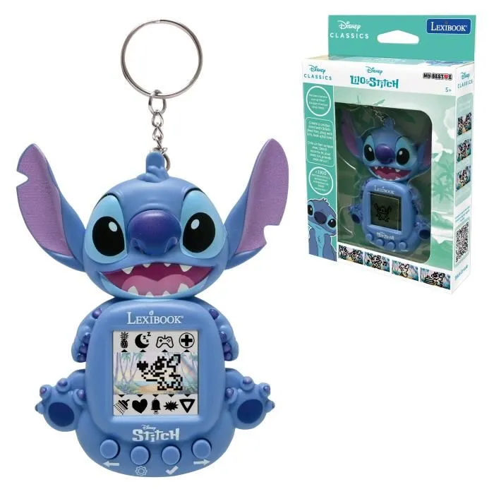 Lexibook Consola Disney Stitch Pantalla LCD Incluye 3 Juegos del Universo Disney Stitch 0 Lexibook Consola Disney Stitch Pantalla LCD Incluye 3 Juegos del Universo Disney Stitch 0