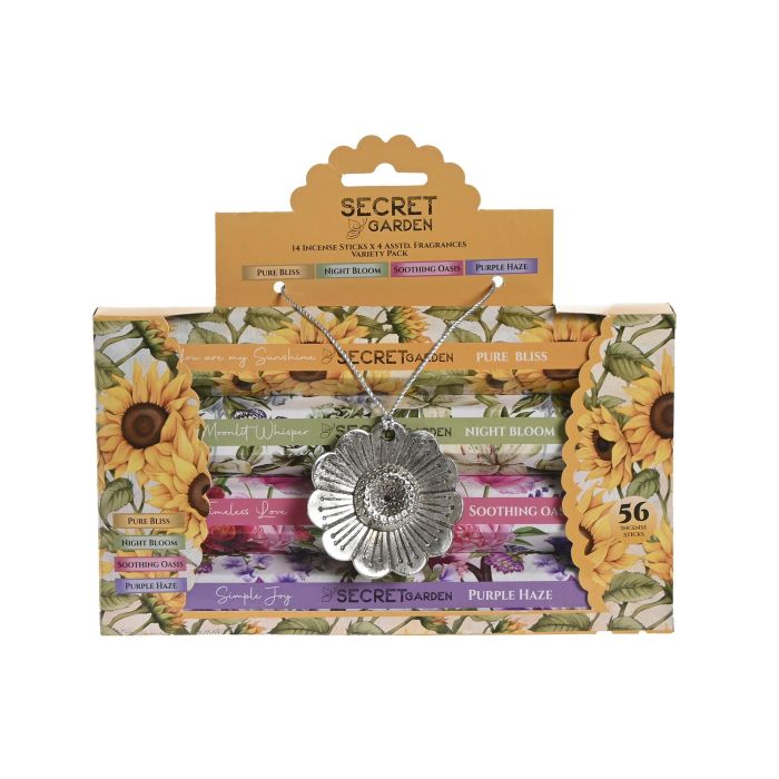 DKD Home Decor Incienso Varilla Pack 12 Sets de 56 Varillas Shabby Aromas Rosa Lavanda Jazmín Sándalo Amarillo 21x3x18 cm DKD Home Decor Incienso Varilla Pack 12 Sets de 56 Varillas Shabby Aromas Rosa Lavanda Jazmín Sándalo Amarillo 21x3x18 cm