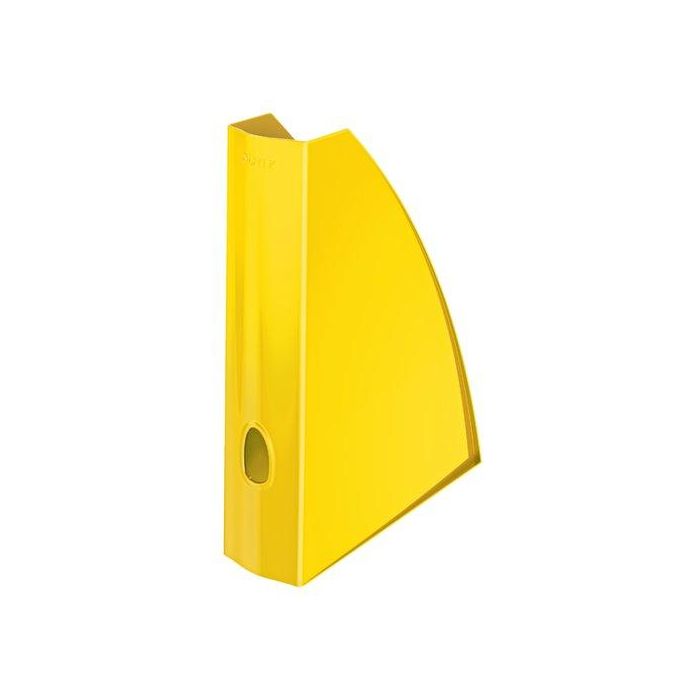 Revistero Plastico Leitz Wow A4 60Mm Amarillo