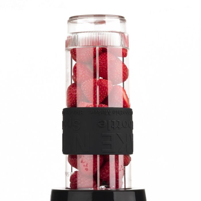 Mini licuadora - SUIZA - MOOV9 - 300 W - 570 ml - 2 botellas - Negra 3