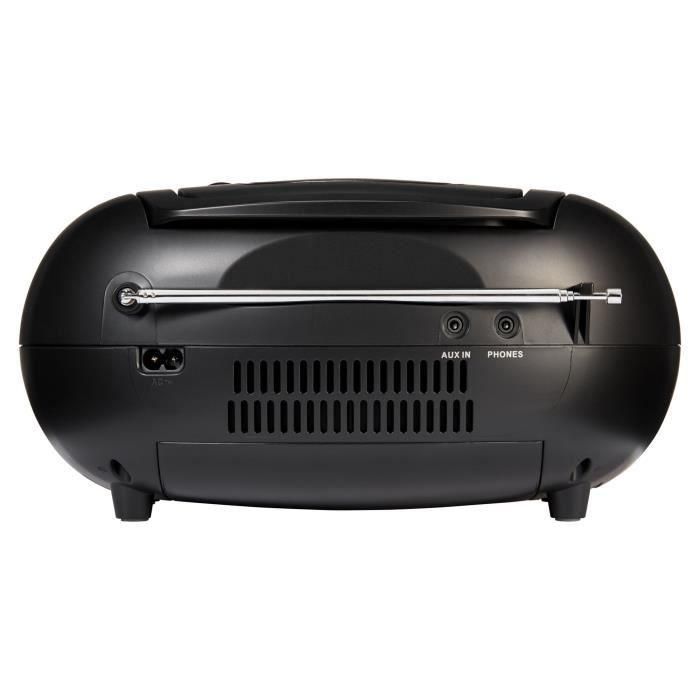 Medion MED4061275196481 Radio CD Portátil FM, 2x2.2W RMS, Color Negro 5 Medion MED4061275196481 Radio CD Portátil FM, 2x2.2W RMS, Color Negro 5