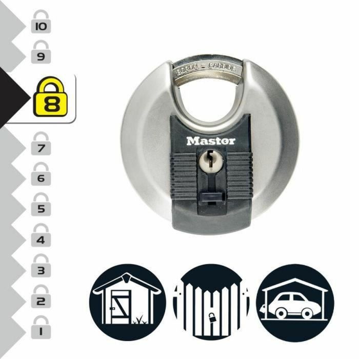 Candado de llave Master Lock M40EURT (2 Unidades) 1 Candado de llave Master Lock M40EURT (2 Unidades) 1