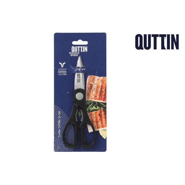 Tijera de cocina Zafiro Quttin 20 cm (24 Unidades) Tijera de cocina Zafiro Quttin 20 cm (24 Unidades)