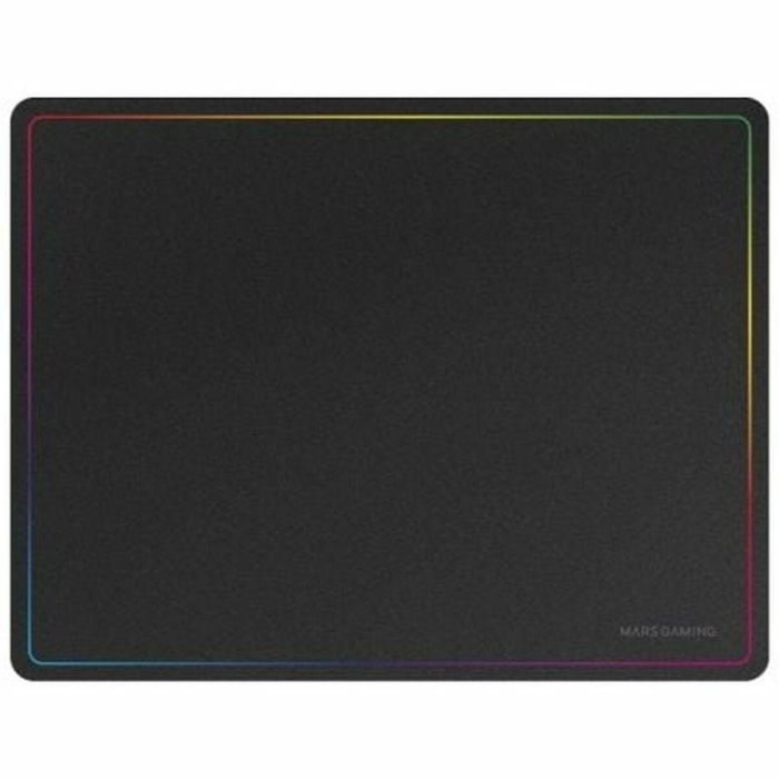Mars Gaming MMP124 Alfombrilla Gaming de Ratón Antideslizante Caucho Natural Nanotextil Precisión Borde Rainbow 360x260x3mm