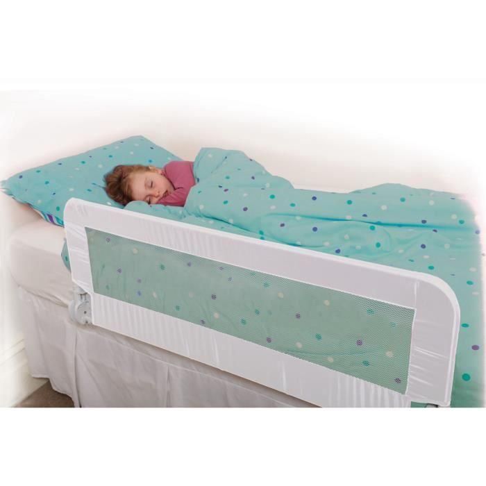 DREAMBABY Barandilla de cama extra grande PHoeNIX - Plegable y portátil - L 110 x W 45,5 cm - Blanco 3 DREAMBABY Barandilla de cama extra grande PHoeNIX - Plegable y portátil - L 110 x W 45,5 cm - Blanco 3