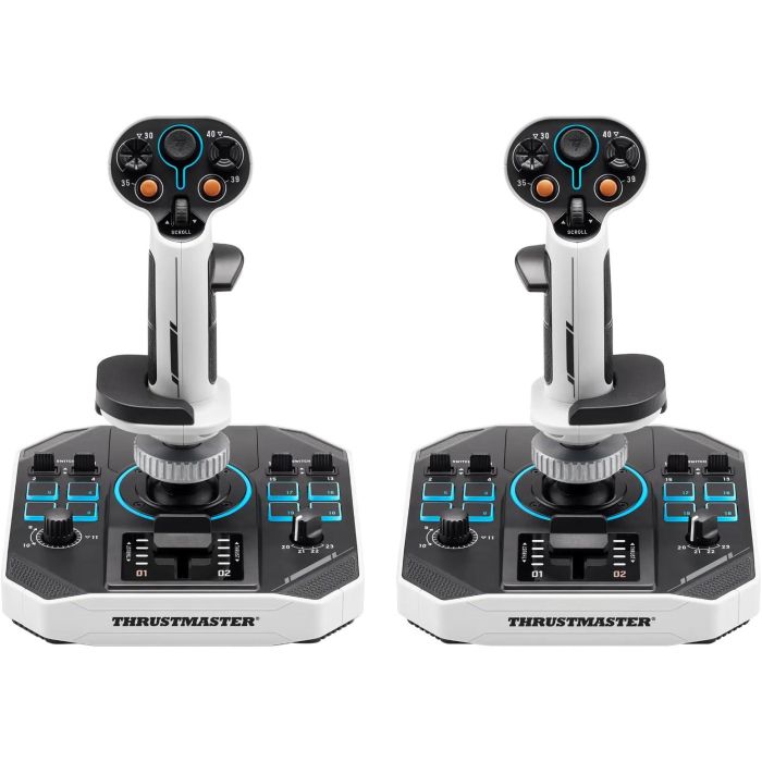 Thrustmaster Sol-R 2 HOSAS Space Sim Duo - Palanca de vuelo para PC, 2960939 - Negro, Blanco 0 Thrustmaster Sol-R 2 HOSAS Space Sim Duo - Palanca de vuelo para PC, 2960939 - Negro, Blanco 0