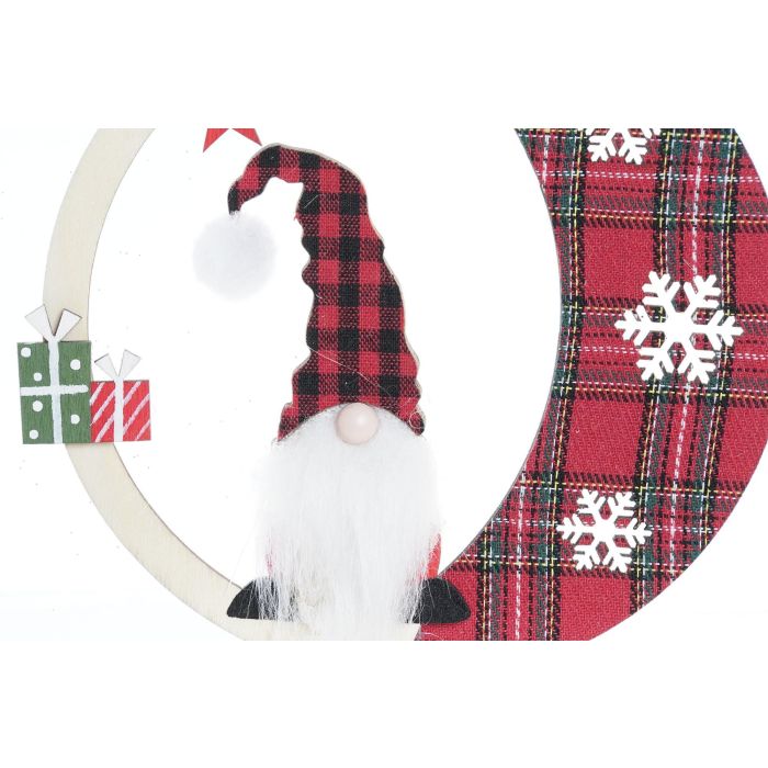 DKD Home Decor Decoración Colgante Navidad Tradicional Gnomo Natural Rojo 12 Unidades Surtido Aleatorio MDF Poliéster 14x14x0.3 cm 2 DKD Home Decor Decoración Colgante Navidad Tradicional Gnomo Natural Rojo 12 Unidades Surtido Aleatorio MDF Poliéster 14x14x0.3 cm 2